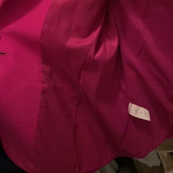 Brand NWT pink button sleeve blazer by cinq a sept - Picture 9 of 14